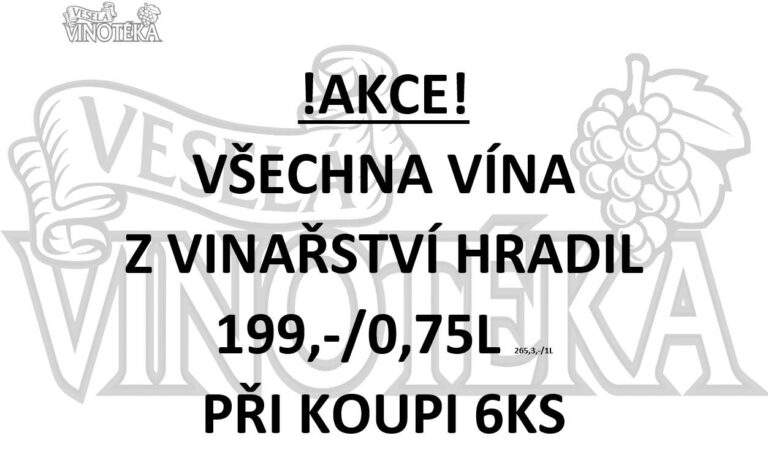 PROSINEC S VINAŘSTVÍM HRADIL